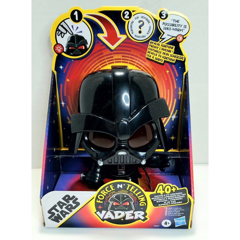 Star Wars Force N Telling Vader 40+ Answers Eye Expressions Toy Light‑Up E yes